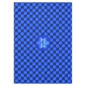 Bluestar Fractal Tischdecke (Vorderseite)