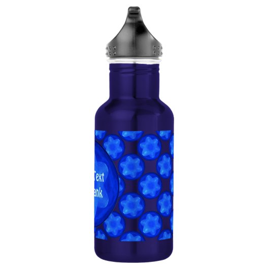 Bluestar Fractal Trinkflasche (Rechts)