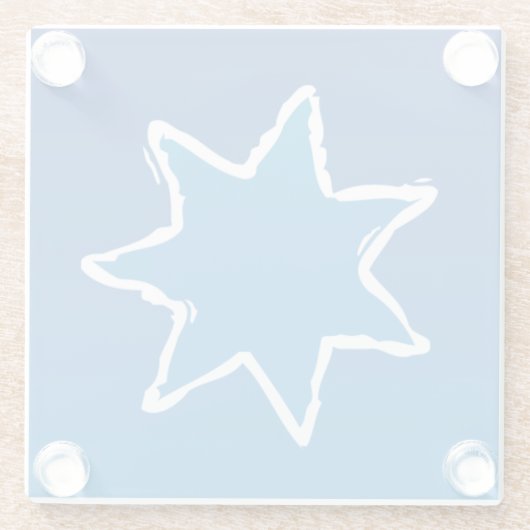 Bluestar Untersetzer (Rückseite)