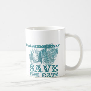 Bluestone Aquamariner Western Reitfarm Kaffeetasse