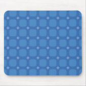 Bluesville Retro Rounded Squares Mousepad (Vorne)