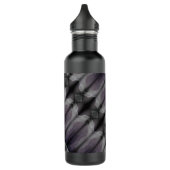 Bluesy Ikat Fog Edelstahlflasche (Links)