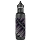 Bluesy Ikat Fog Edelstahlflasche (Rechts)