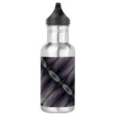 Bluesy Ikat Fog Edelstahlflasche (Rechts)