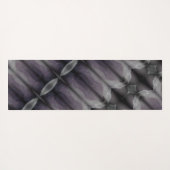 Bluesy Ikat Fog Yogamatte (Rückseite (Horizontal))