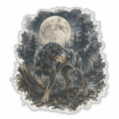 Bluetick Coonhound Aufkleber (Vorderseite)