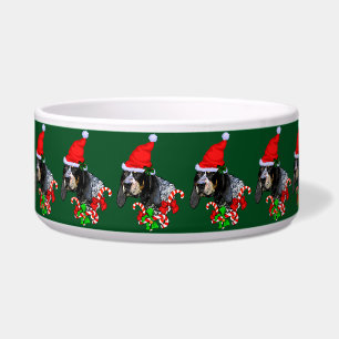 Bluetick Coonhound Christmas Napf