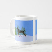 Bluetick Coonhound Dekorieren Weihnachtsbaum Kaffeetasse (Vorderseite Links)