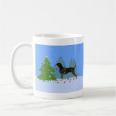 Bluetick Coonhound Dekorieren Weihnachtsbaum Kaffeetasse (Links)