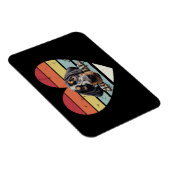 Bluetick Coonhound Dog Magnet (Rechte Seite)