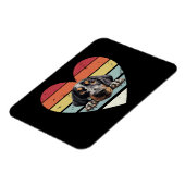 Bluetick Coonhound Dog Magnet (Linke Seite)