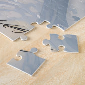 Bluetick Coonhound Dog Riding Motorrad Weihnachten Puzzle (Seite)