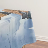 Bluetick Coonhound Dog Winter Wonderland Weihnacht Tischdecke (Beispiel)