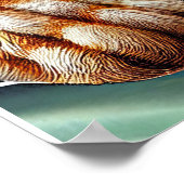 Bluetick Coonhound Fahrrad St. Patrick's Day Poster (Ecke)