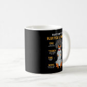 Bluetick Coonhound Funny Anatomy der Hunde Mama Va Kaffeetasse (VorderseiteRechts)