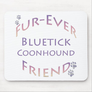 Bluetick Coonhound Furever Mousepad