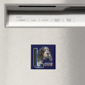 Bluetick Coonhound Geschenke Magnet (In Situ (Geschirrspüler))