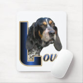 Bluetick Coonhound Geschenke Mousepad (Mit Mouse)