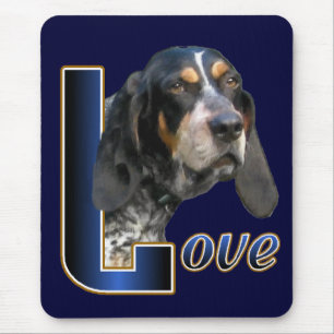 Bluetick Coonhound-Geschenke Mousepad