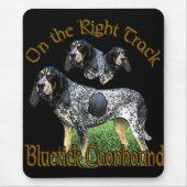 Bluetick Coonhound Geschenke Mousepad (Vorne)