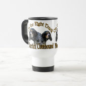 Bluetick Coonhound Geschenke Reisebecher (Vorderseite Links)