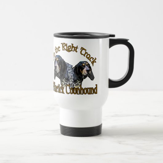 Bluetick Coonhound Geschenke Reisebecher (Rechts)