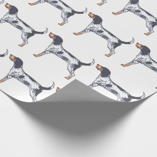 Bluetick Coonhound Geschenkpapier