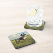 Bluetick Coonhound Getränkeuntersetzer (Rechte Seite)