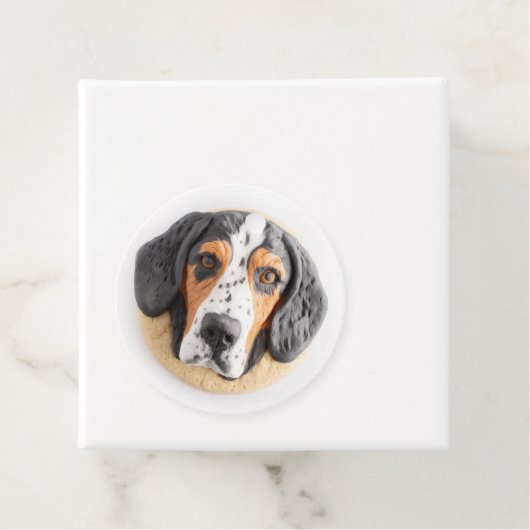 Bluetick Coonhound Hund 3D Inspiriert Geschenkanhänger (Beispiel)