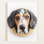 Bluetick Coonhound Hund 3D Inspiriert Planer (Vorderseite)