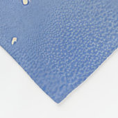 Bluetick Coonhound Hund in Sledge Weihnachten Fleecedecke (Ecke)