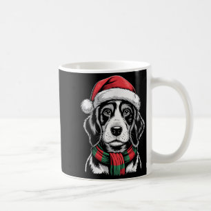 Bluetick Coonhound Hund Weihnachtsmannmütze F Chri Kaffeetasse
