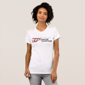 Bluetick Coonhound (I-Liebe) Apparel T-Shirt (Vorne ganz)