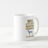 Bluetick Coonhound Kaffeetasse (VorderseiteRechts)