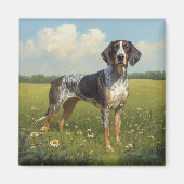 Bluetick Coonhound Magnet (Vorne)