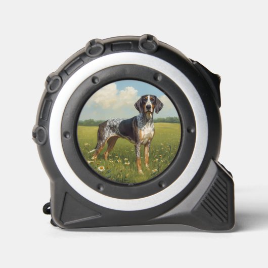 Bluetick Coonhound Maßband (Vorderseite)
