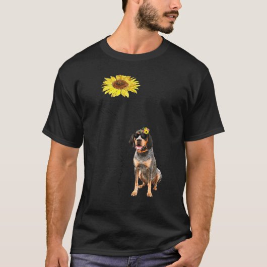 Bluetick Coonhound My Friends My Sunshine T-Shirt (Vorderseite)