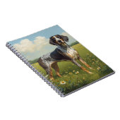 Bluetick Coonhound Notizblock (Rechte Seite)