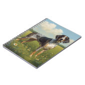 Bluetick Coonhound Notizblock (Linke Seite)