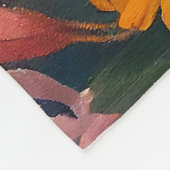 Bluetick Coonhound on a Paddle: Ein Landschaftlich Fleecedecke (Ecke)