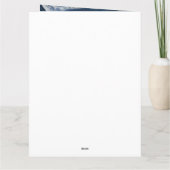 Bluetick Coonhound on a Paddle: Ein Landschaftlich Karte (Rückseite)