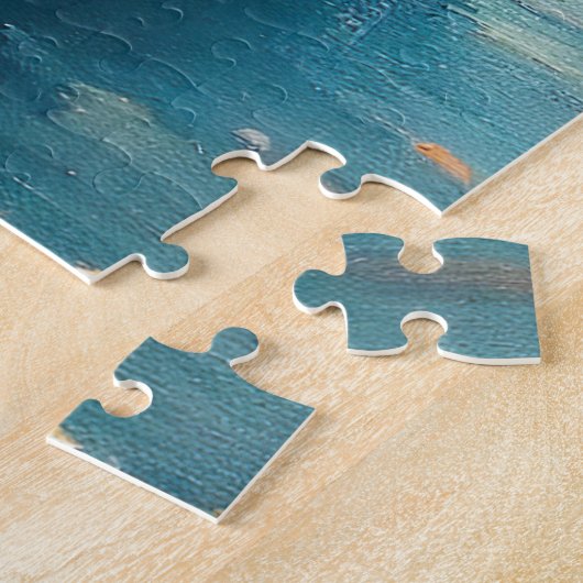 Bluetick Coonhound on a Paddle: Ein Landschaftlich Puzzle (Seite)