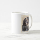 Bluetick Coonhound Painting - Niedlich Original Hu Kaffeetasse (VorderseiteRechts)
