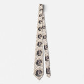 Bluetick Coonhound Painting - Niedlich Original Hu Krawatte (Vorderseite)