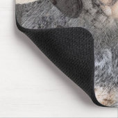 Bluetick Coonhound Painting - Niedlich Original Hu Mousepad (Ecke)