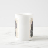 Bluetick Coonhound Painting - Niedlich Original Hu Porzellantasse (Vorderseite)