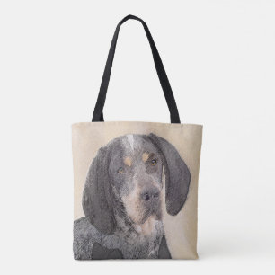 Bluetick Coonhound Painting - Niedlich Original Hu Tasche