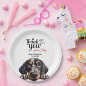 Bluetick Coonhound Pappteller (Party)