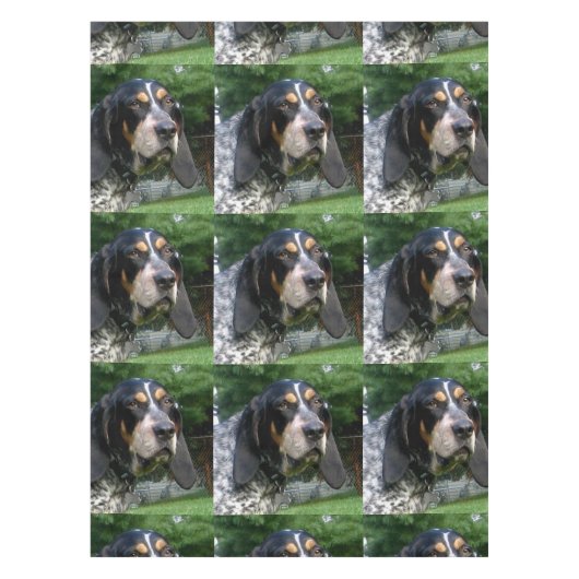 Bluetick Coonhound.png Tischdecke (Vorderseite)