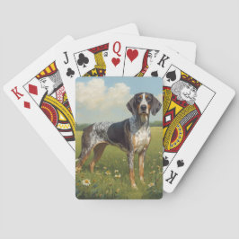 Bluetick Coonhound Spielkarten